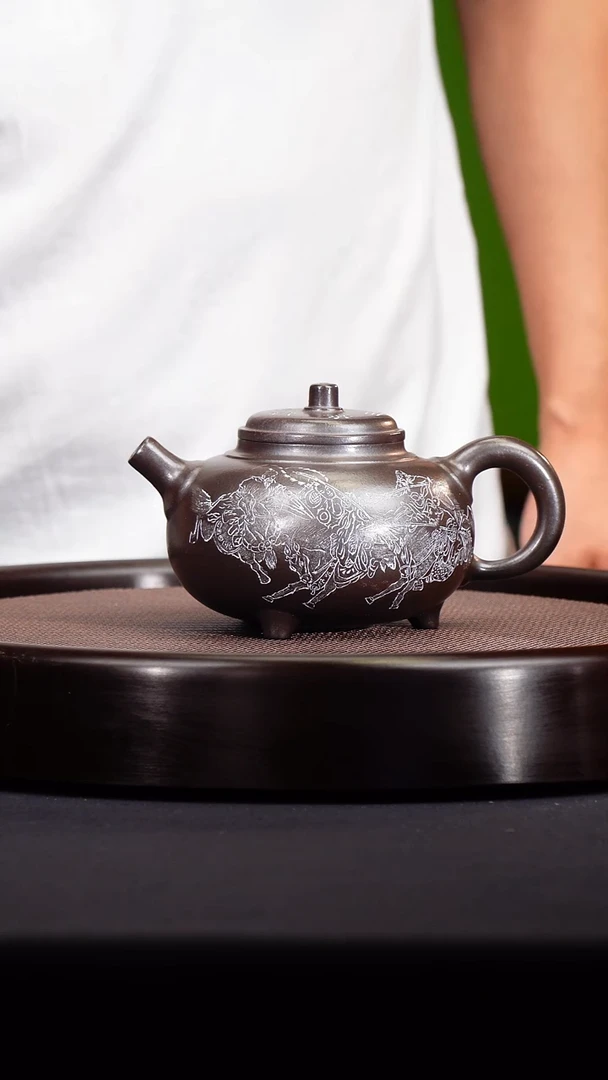 茶壶紫砂宜兴紫砂原矿壶