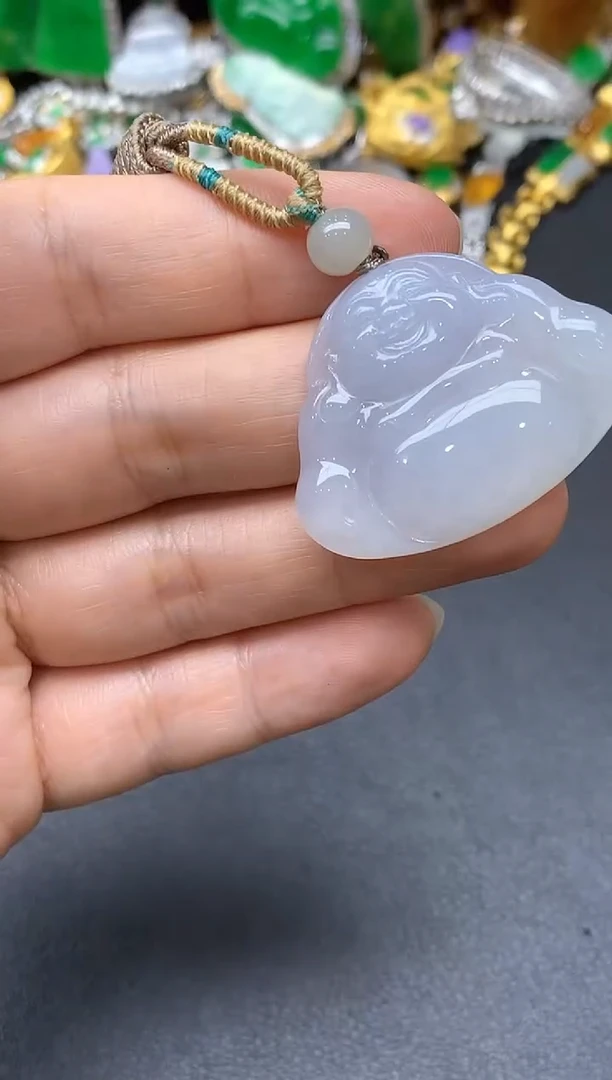 颈饰未镶嵌翡翠237-中国好珍宝