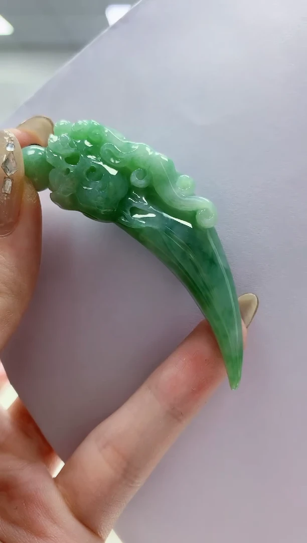 未镶嵌定制翡翠4898jw-毛货挂件81