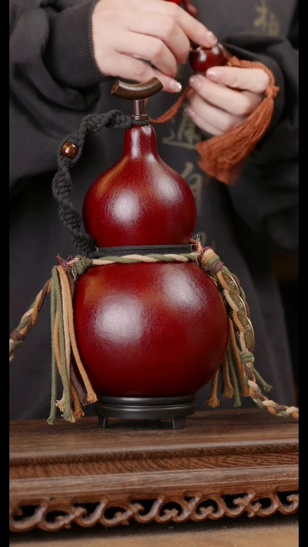 66号精品天然大漆酒葫芦一物一拍~