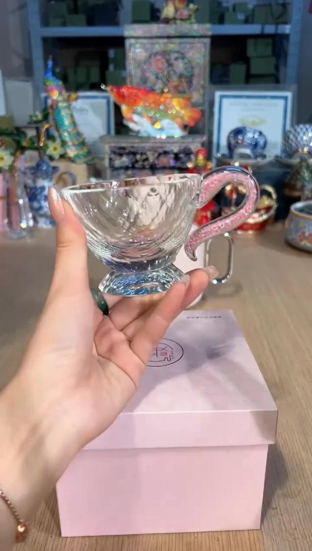 【闪购商品】杯164玺宴粉钻咖啡杯