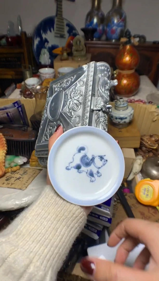 紫砂盖碗瓷器默认微瑕瓷器