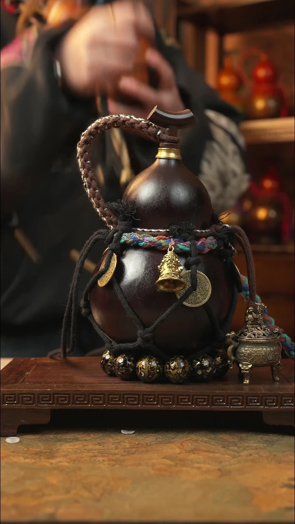 476大漆一物一拍记葫堂出品【不带手串】