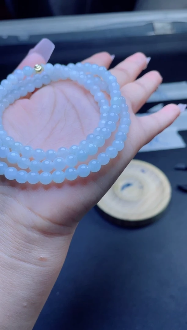 【闪购商品】定制翡翠未镶嵌珠串