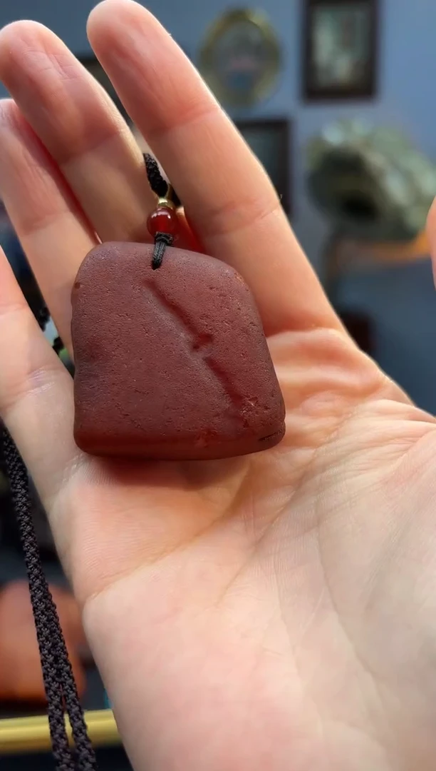 琥珀颈饰未镶嵌吊坠