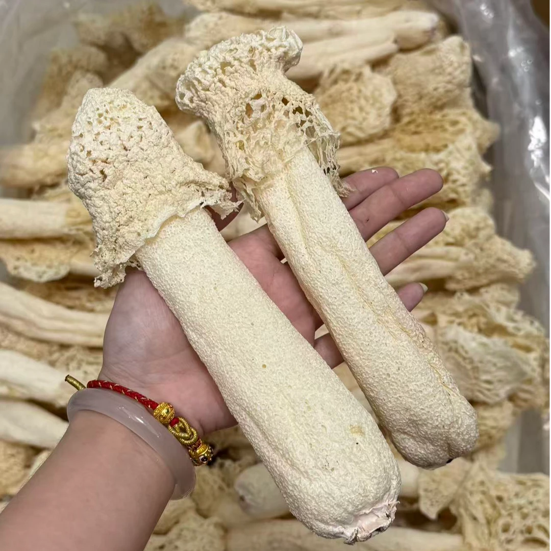 【无肥皂味】贵州红托竹荪无硫竹笙干货菌菇汤包火锅提鲜脆爽滋补
