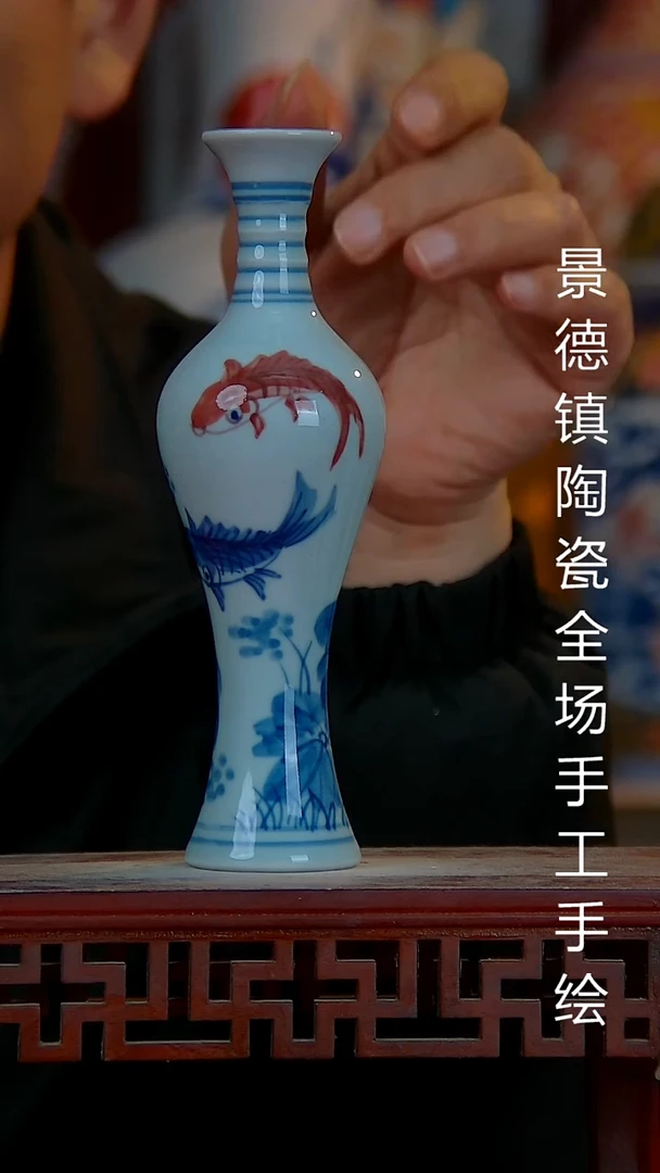 摆件陶瓷景德镇陶瓷 全场手工手绘