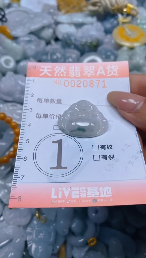 翡翠未镶嵌颈饰闪购0020871