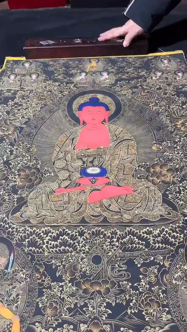 卷轴画藏式珍藏彩绘艺术馆130