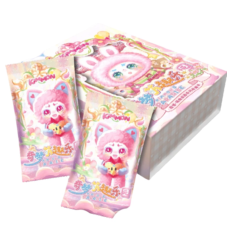 【玩法】遇意-Kimmon 奇梦·萌趣乐园系列收藏卡盲盒-老登