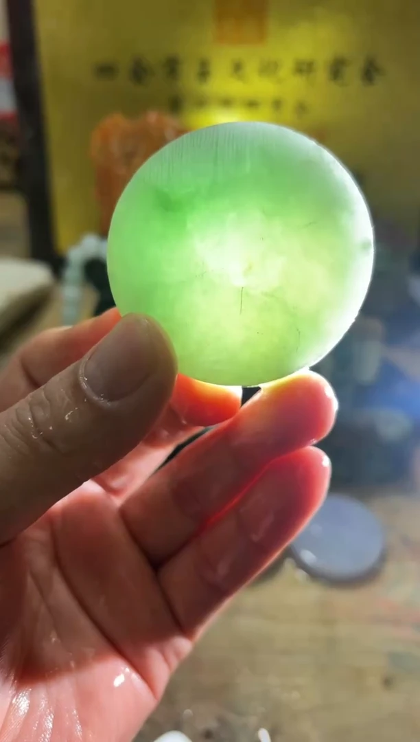 未镶嵌挂件翡翠A货常星7034
