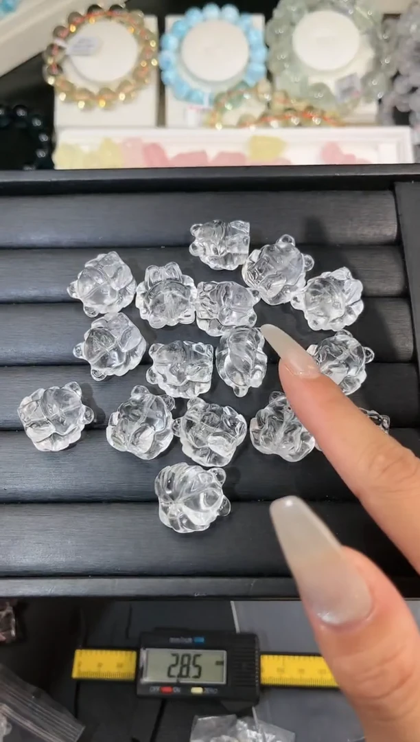 【闪购商品】水晶手链未镶嵌多样性发一白水九尾狐