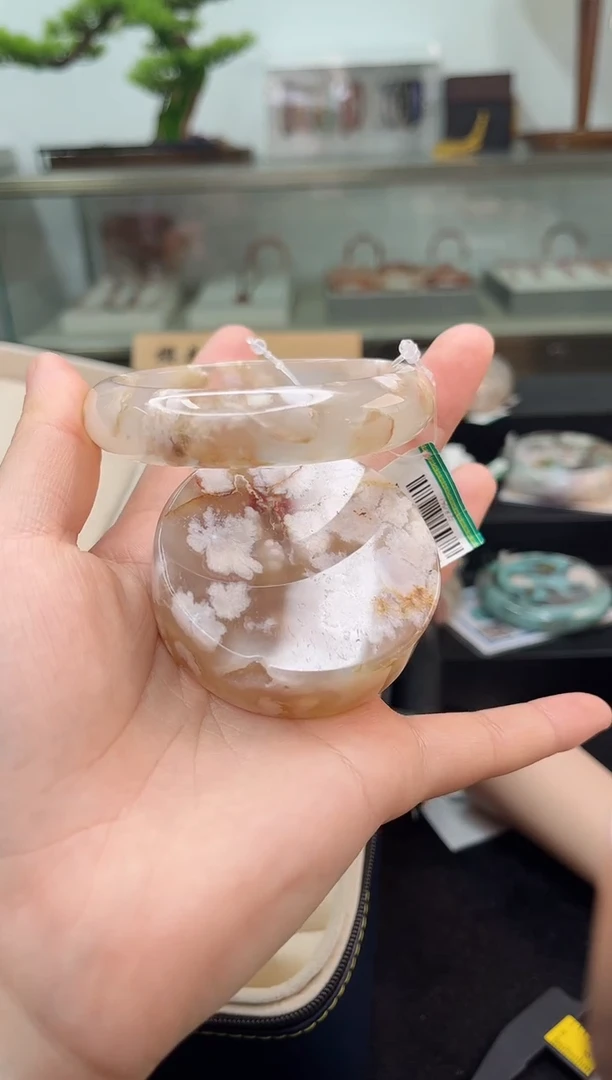 未镶嵌手镯石英质玉58圈口（赠品镯心）36687257