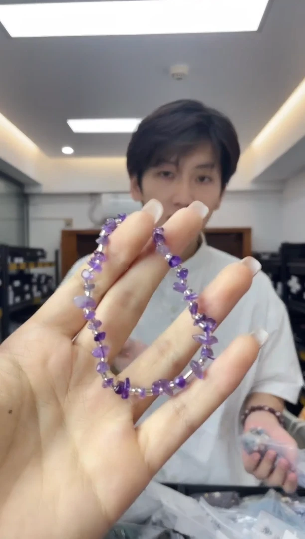 水晶手链未镶嵌多样性一件发货