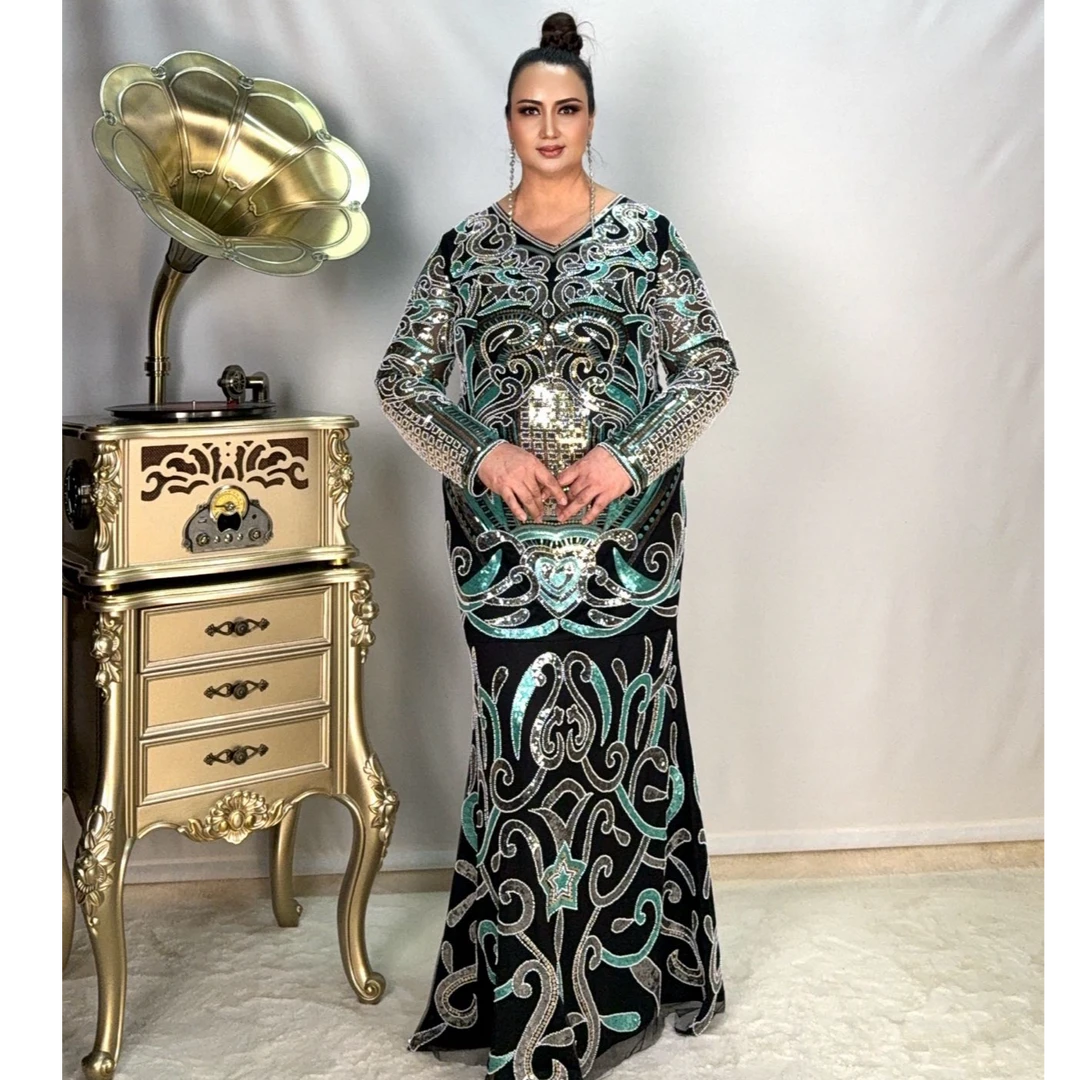 新疆包邮 Marjan Tor murasim koynak 手工珍珠晚礼服连衣裙时尚