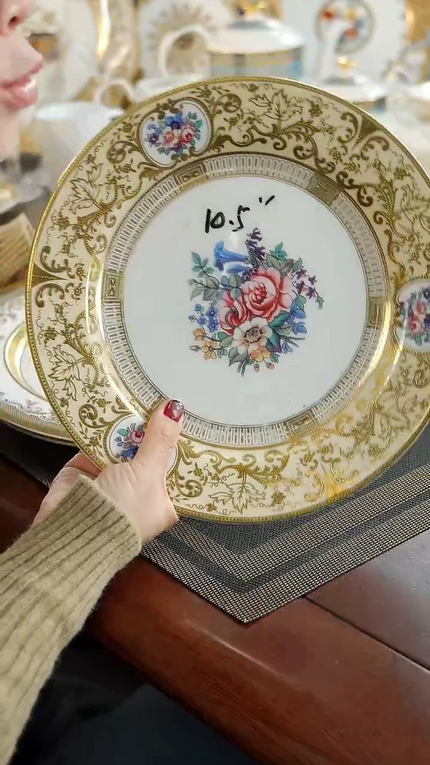 瓷片10.5英寸平盘