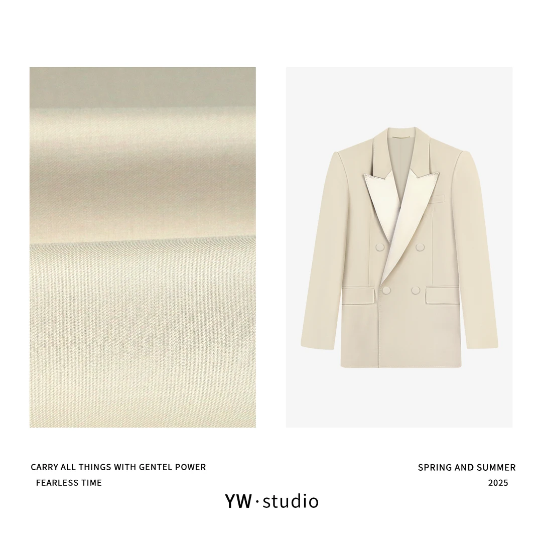 YUWEI/定制高智感杨树林30%羊毛西裤CYP25110 +外套套装CYP25111