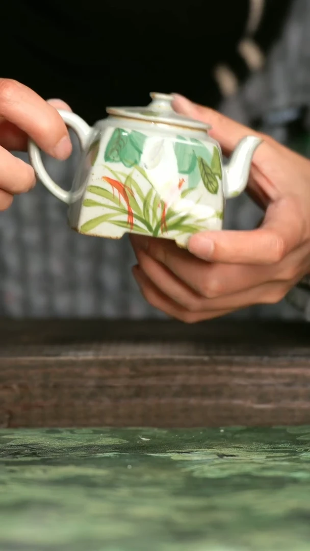 【闪购商品】青诗集手工手绘瓷器