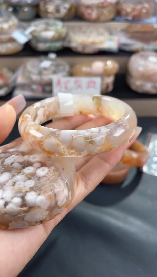 未镶嵌手镯石英质玉59（赠品镯心 不保证完美）