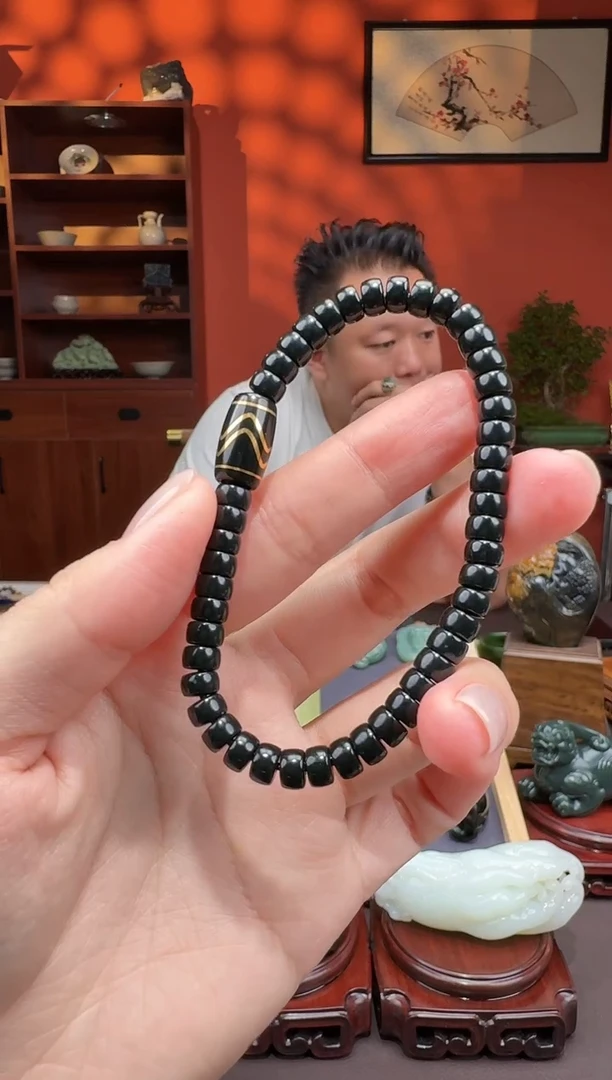 未镶嵌手链和田玉单圈手串