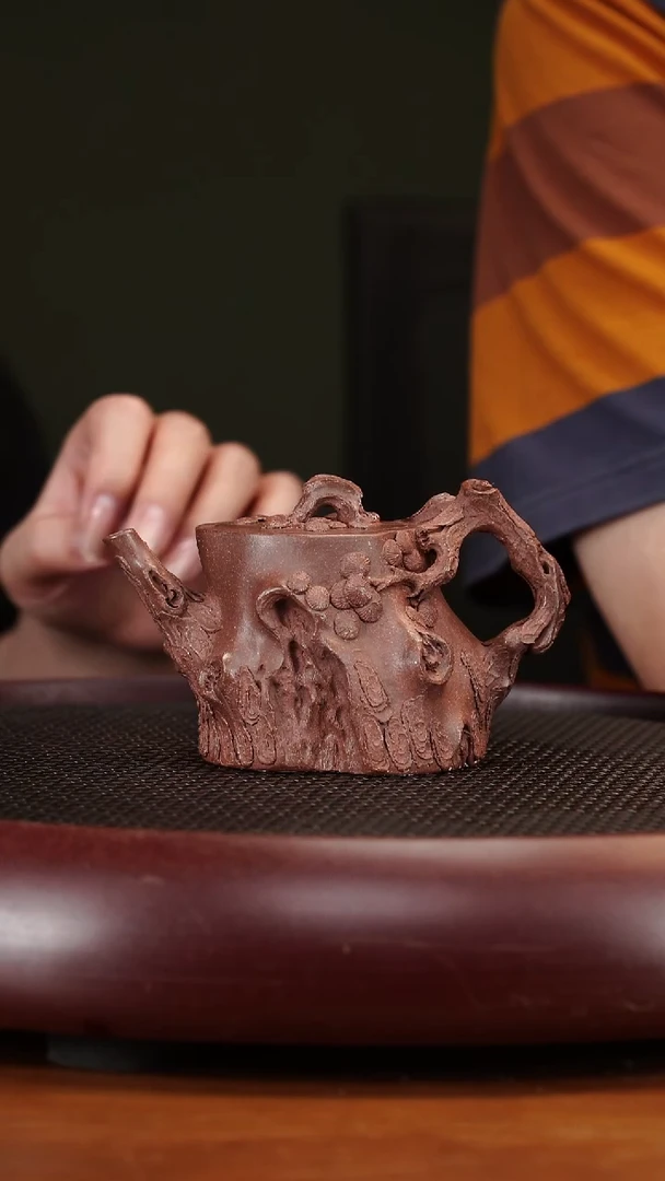 茶壶紫砂55CYL小松桩 老段泥160cc