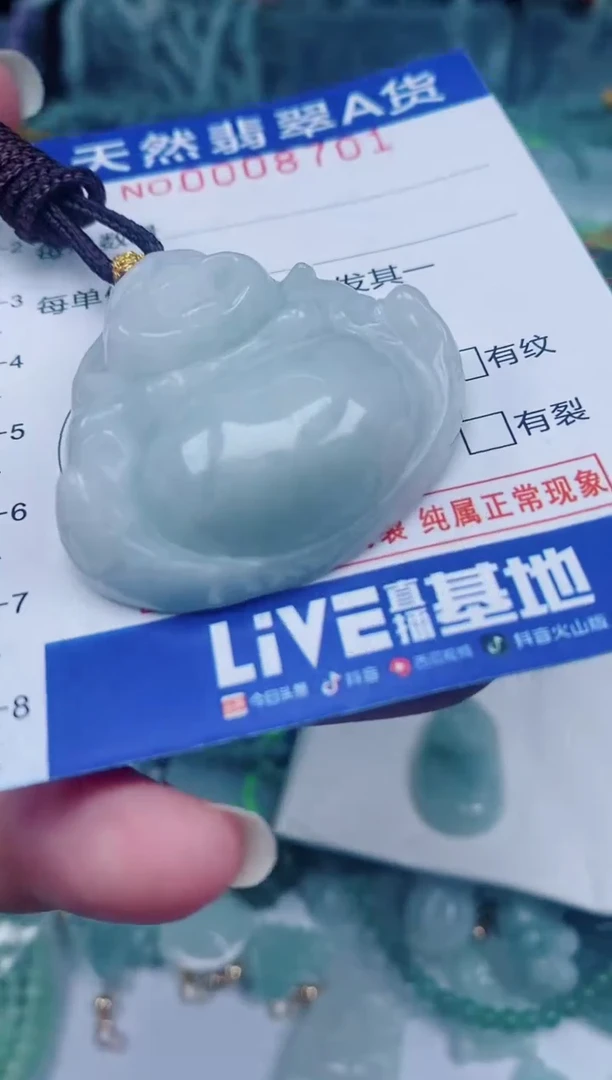 颈饰未镶嵌翡翠00008701