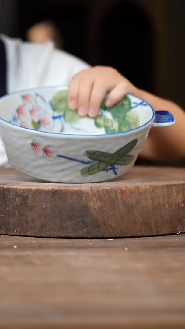 瓷片景德镇高温釉下彩（食品级）