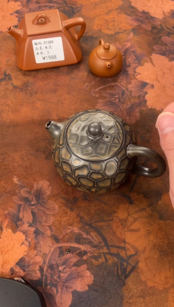 茶杯紫砂-锤纹西施 坭兴陶