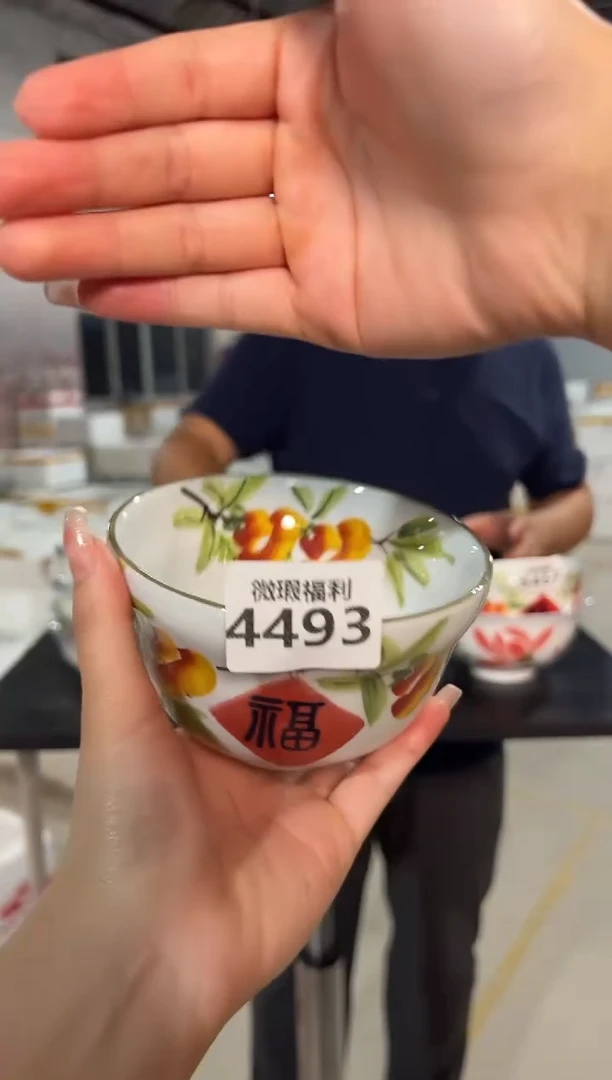 盘景德镇高温釉下手绘陶瓷