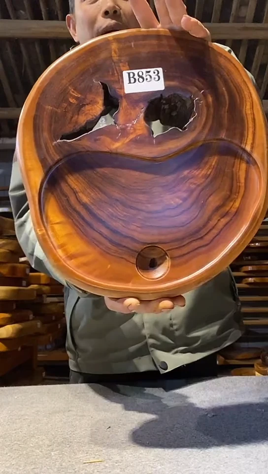 【闪购商品】实木茶盘 一物一拍（不含配件）