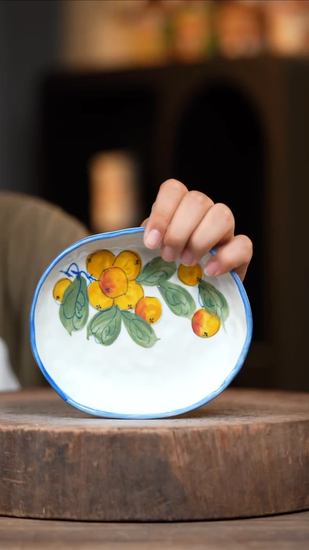 瓷片景德镇高温釉下彩（食品级）