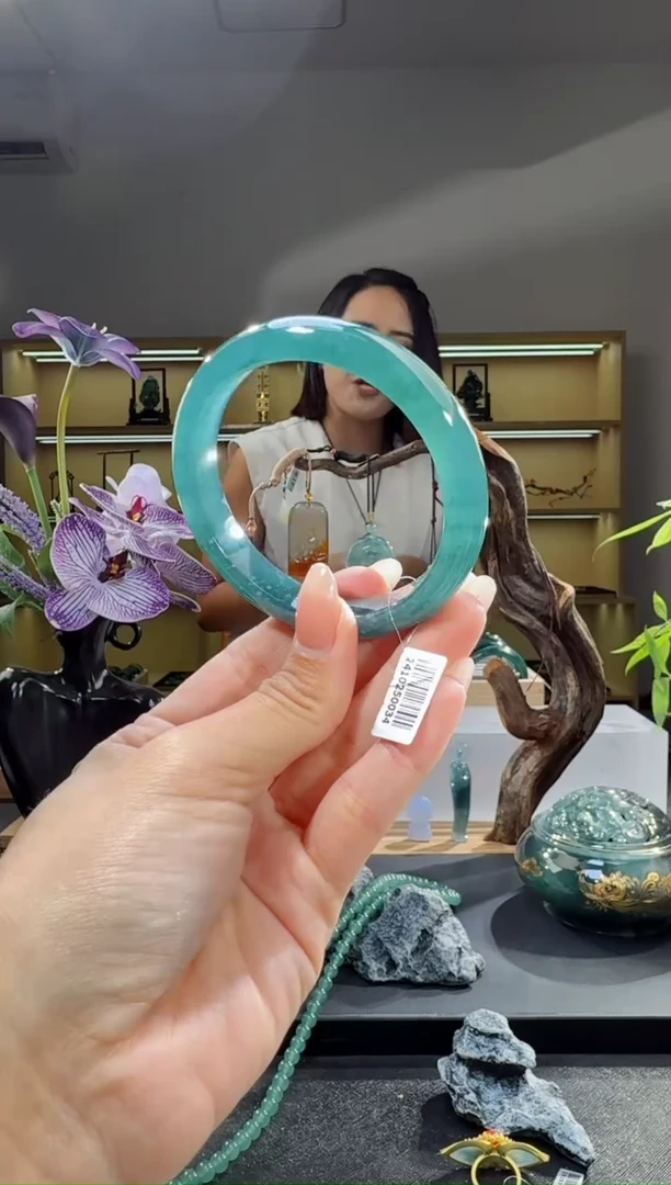 未镶嵌手镯翡翠56.6圈