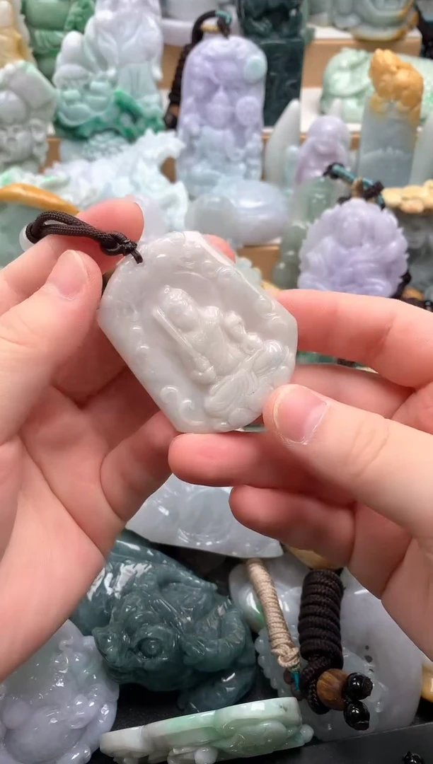 吊坠(不含链)未镶嵌翡翠1