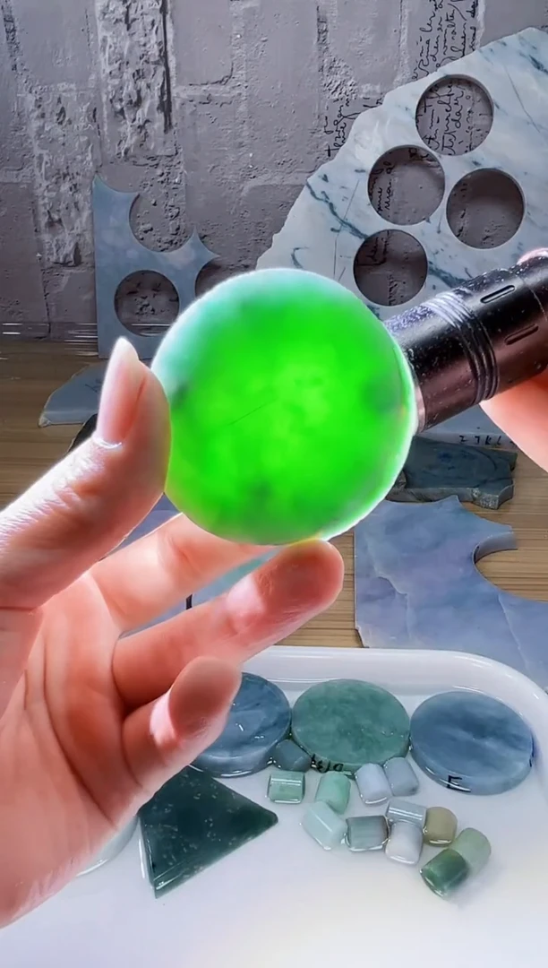 裸石翡翠天然翡翠A货石 南 641