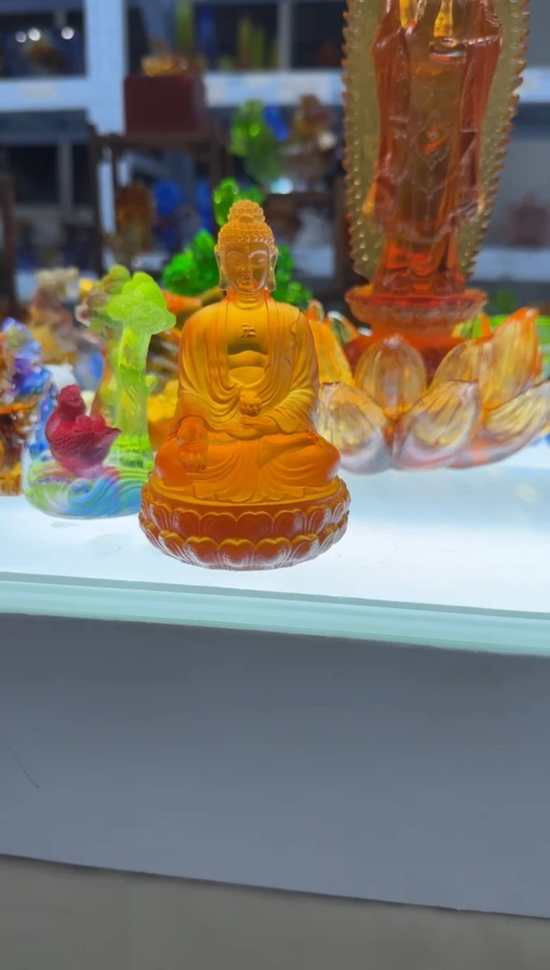 手工艺品琉璃科**学古法琉璃  全品 阿迷