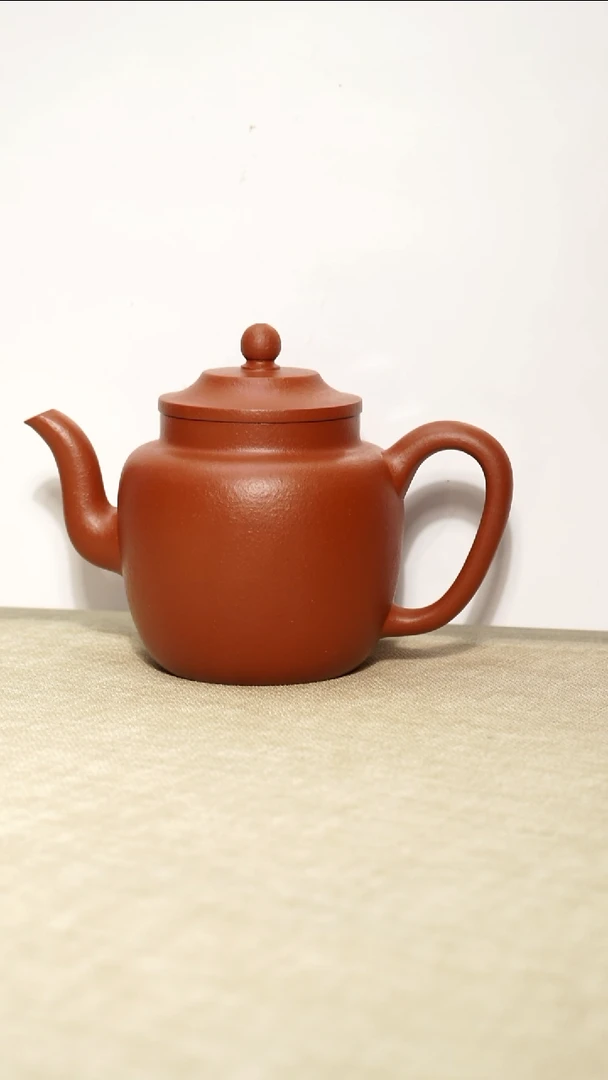 茶壶朱泥宫灯180毫升瑕疵壶
