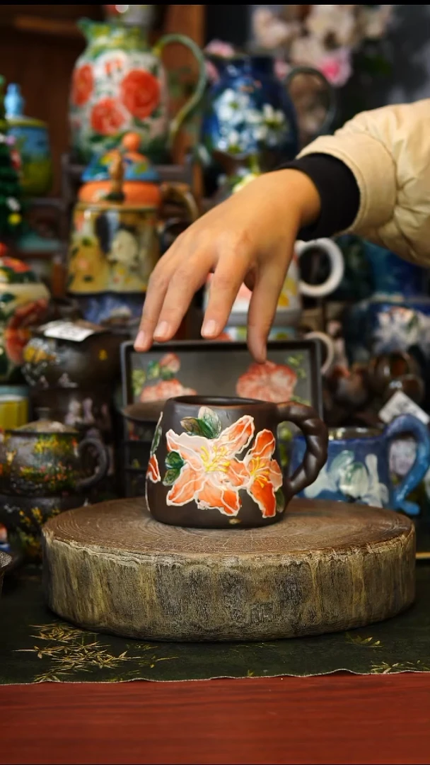 陶瓷66景德镇手工陶瓷釉下彩