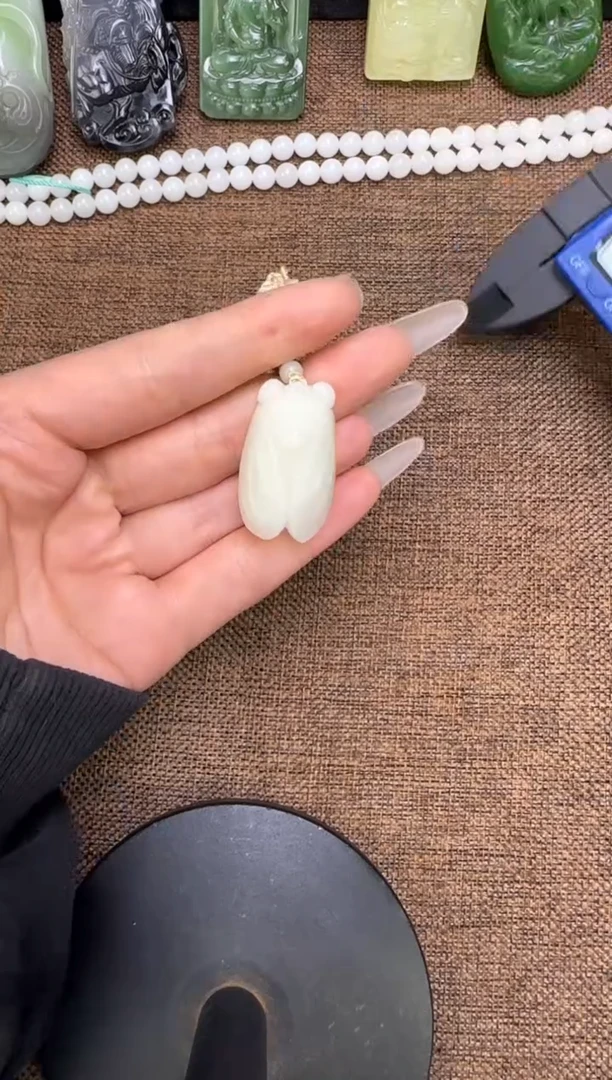 吊坠(不含链)未镶嵌和田玉吊坠