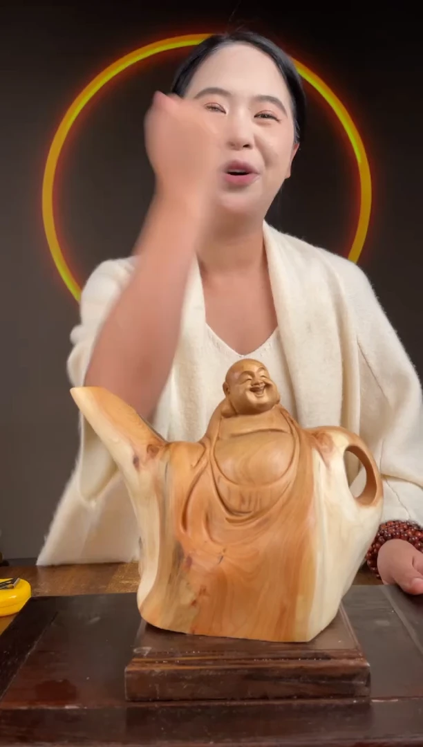 柏木（崖柏）手工摆件,先抢先得!编号:100