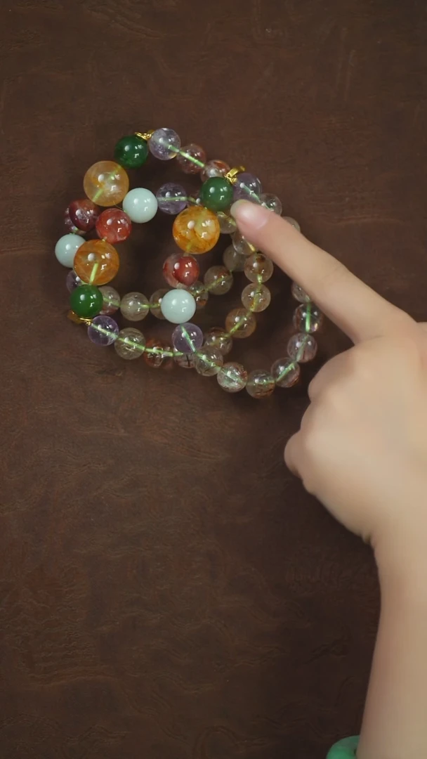 颈饰未镶嵌水晶闪购  胶花  随机发一