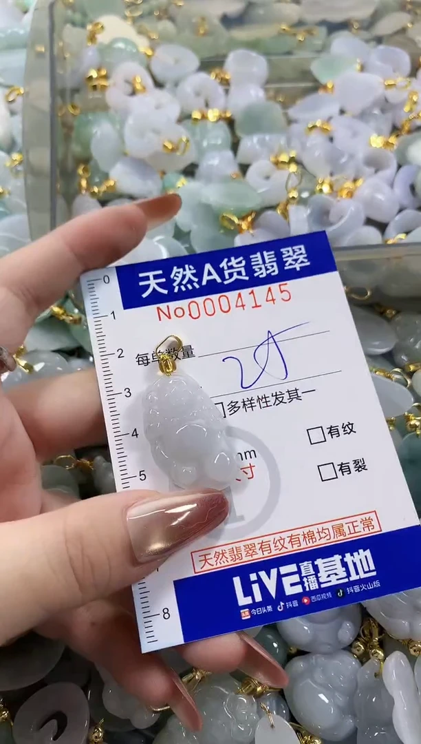 颈饰未镶嵌翡翠天然A货翡翠
