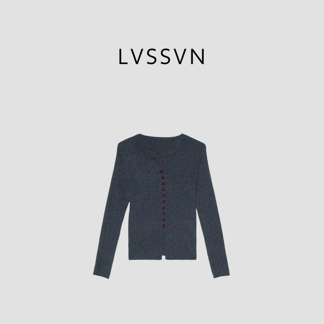 LVSSVN/露裳2025SS早春新款气质温柔女士针织开衫 Z-30957