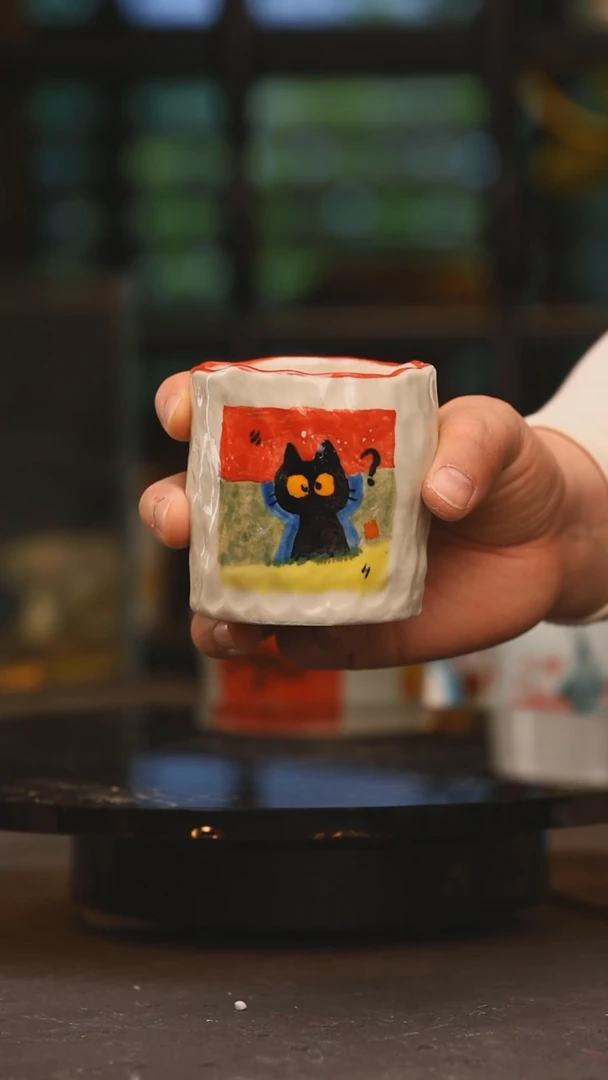 【闪购商品】摆件设计师陶瓷创意手作陶瓷景德镇