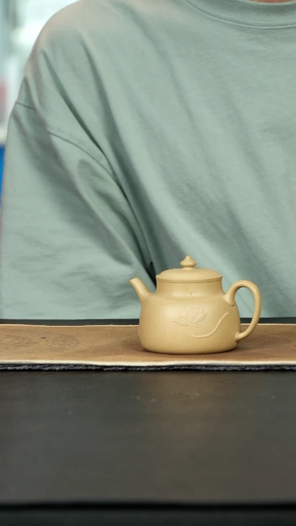 茶壶紫砂小金汇泥汇 本山绿 130cc