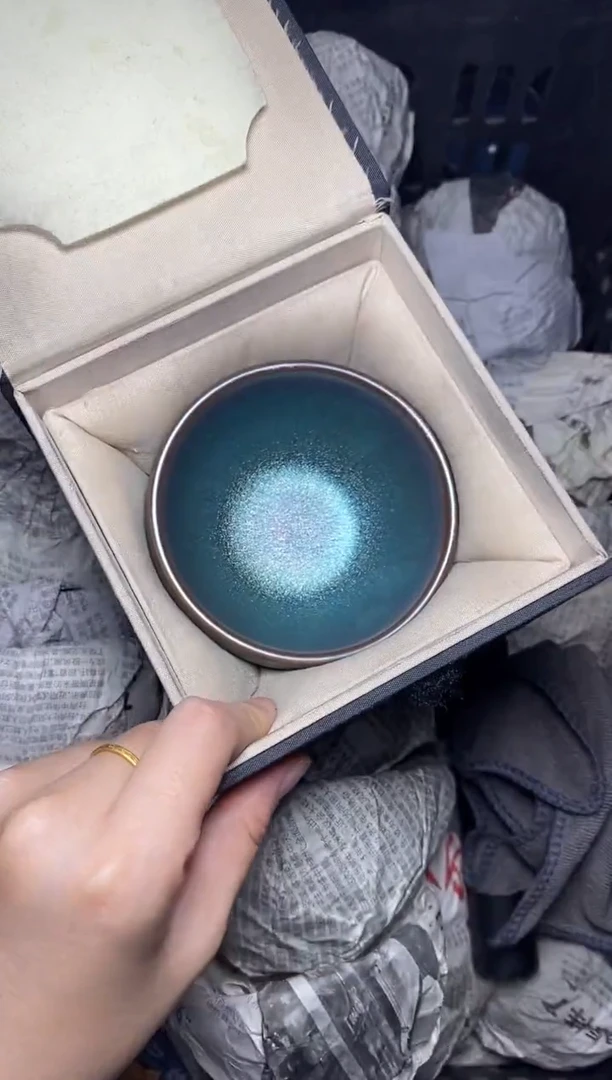 茶盏糖果 蓝大钵 盏三疯建盏茶器