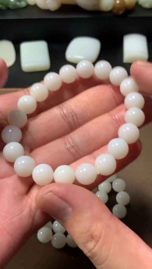 未镶嵌手串和田玉19