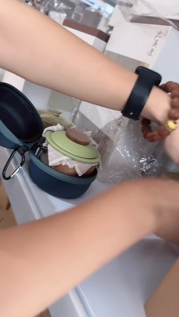 抹茶绿快客杯套组