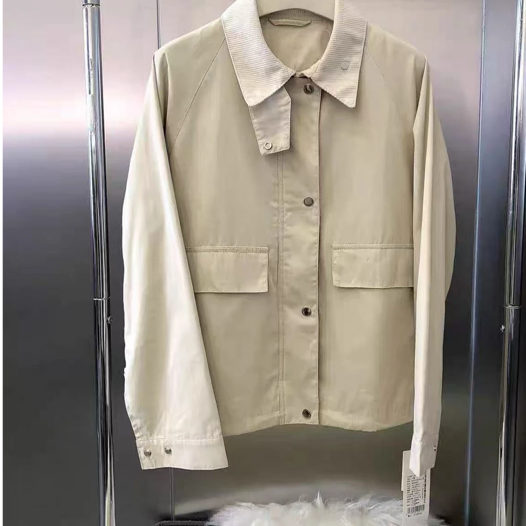爆款新款工装短外套小个子休闲宽松百搭958180