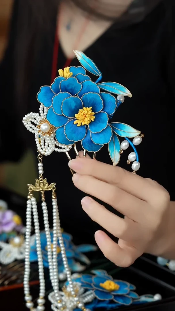 刺绣闪购纯手工非遗国风饰品