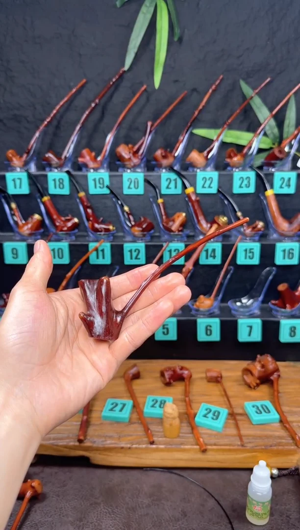 一物一图檬子木手工香烟嘴